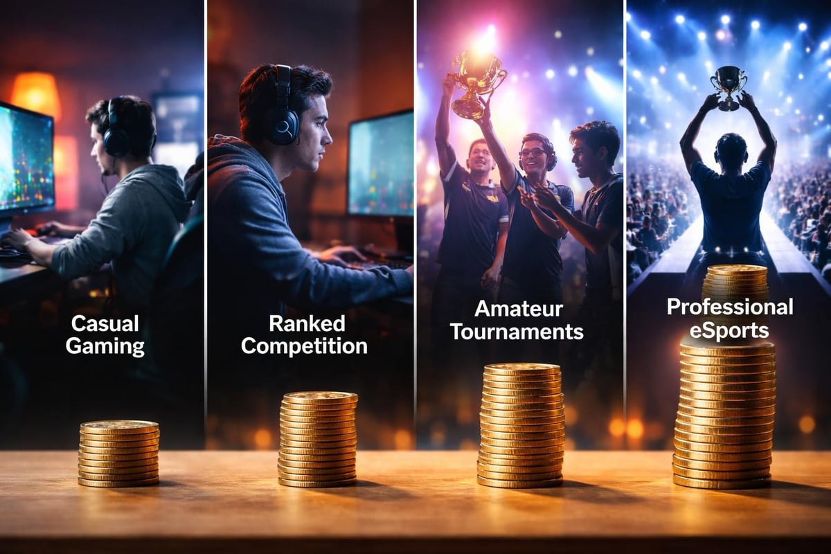 Esports career progression