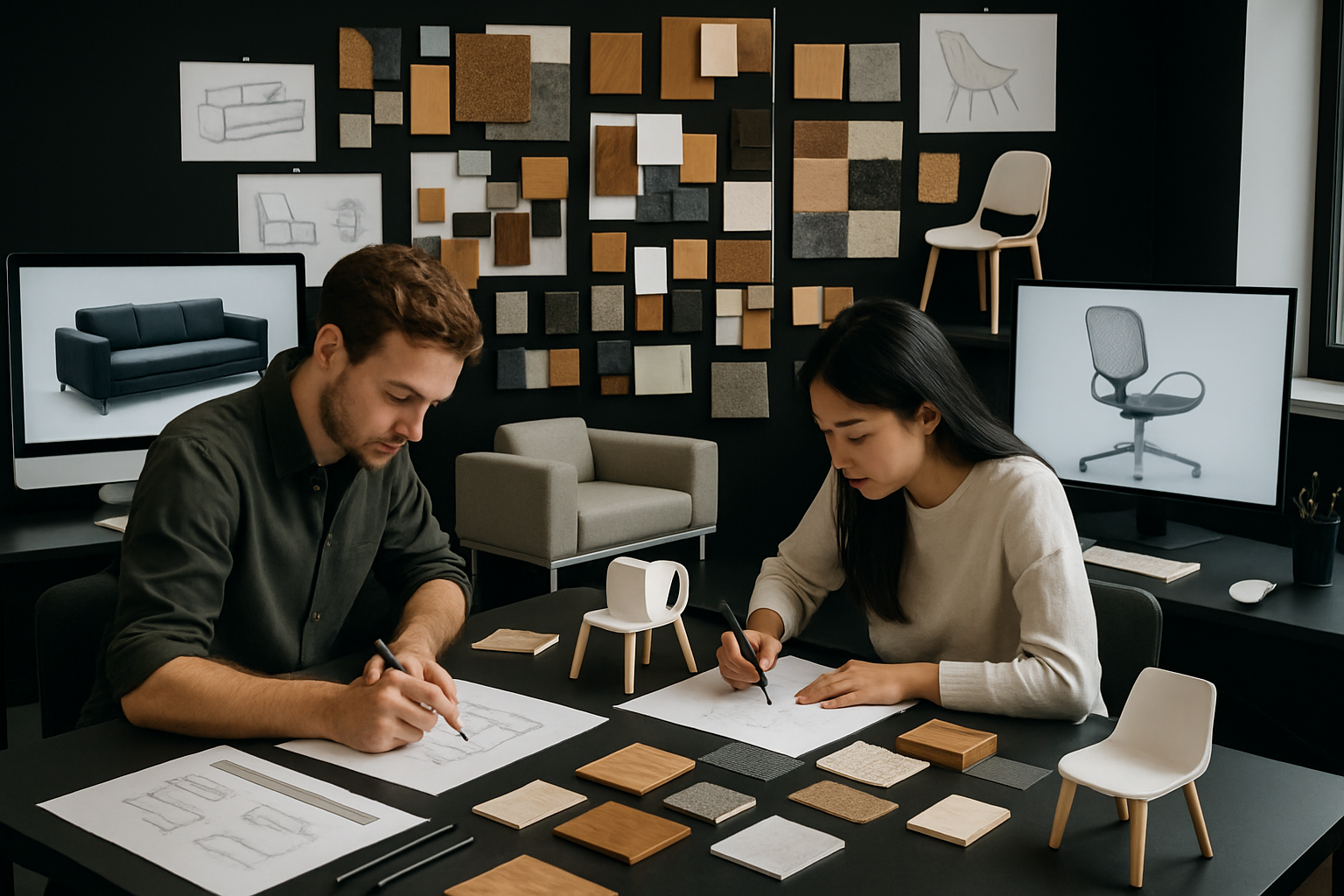 Paso a Paso: Proceso Creativo y Metodología de Diseño de Muebles en 2025
