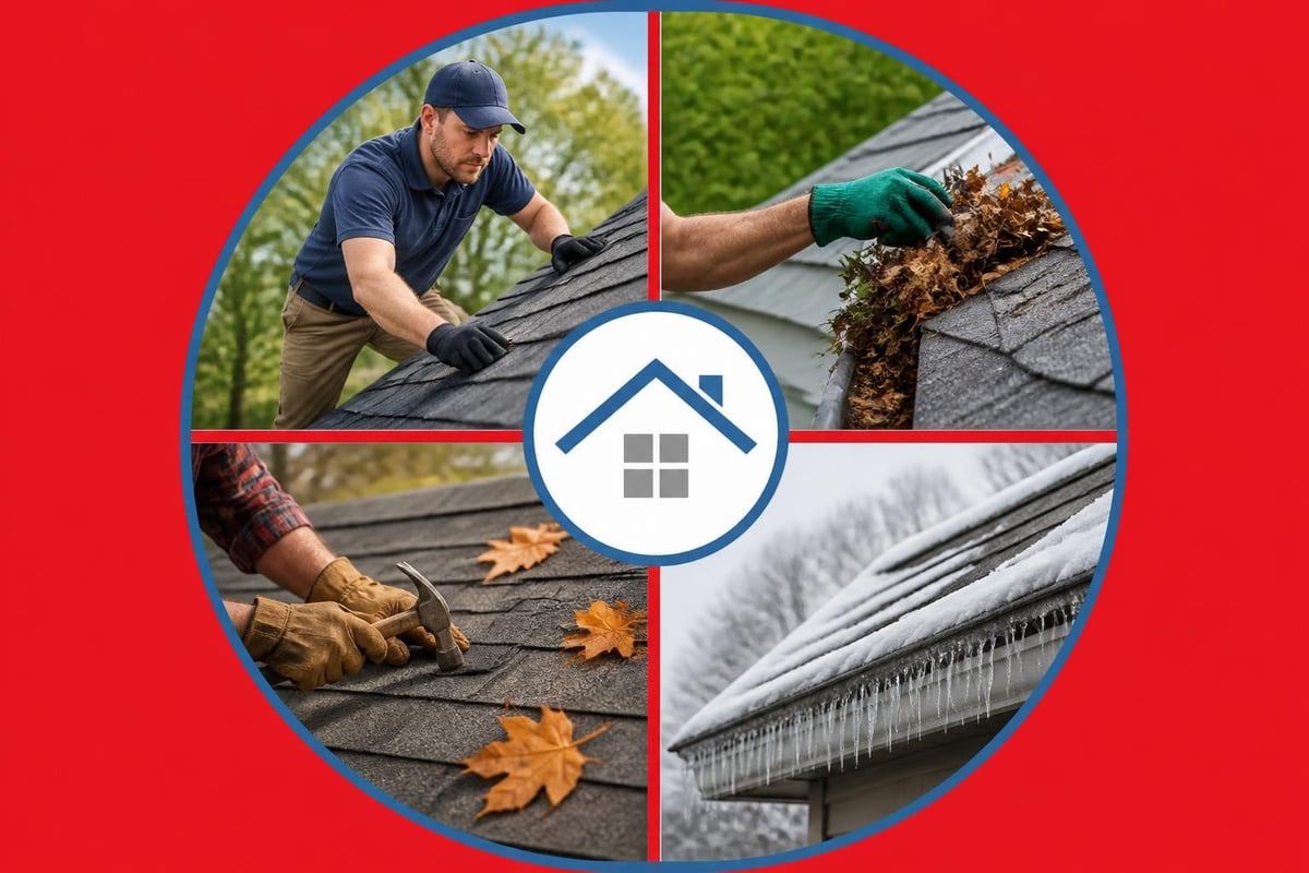 Roof maintenance schedule