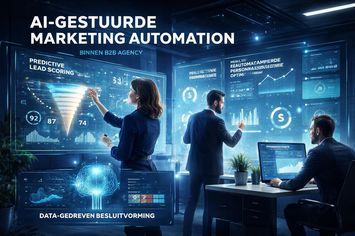 AI-integratie in B2B marketing workflow