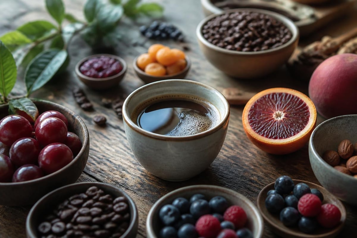 Profils aromatiques des cafés décaféinés