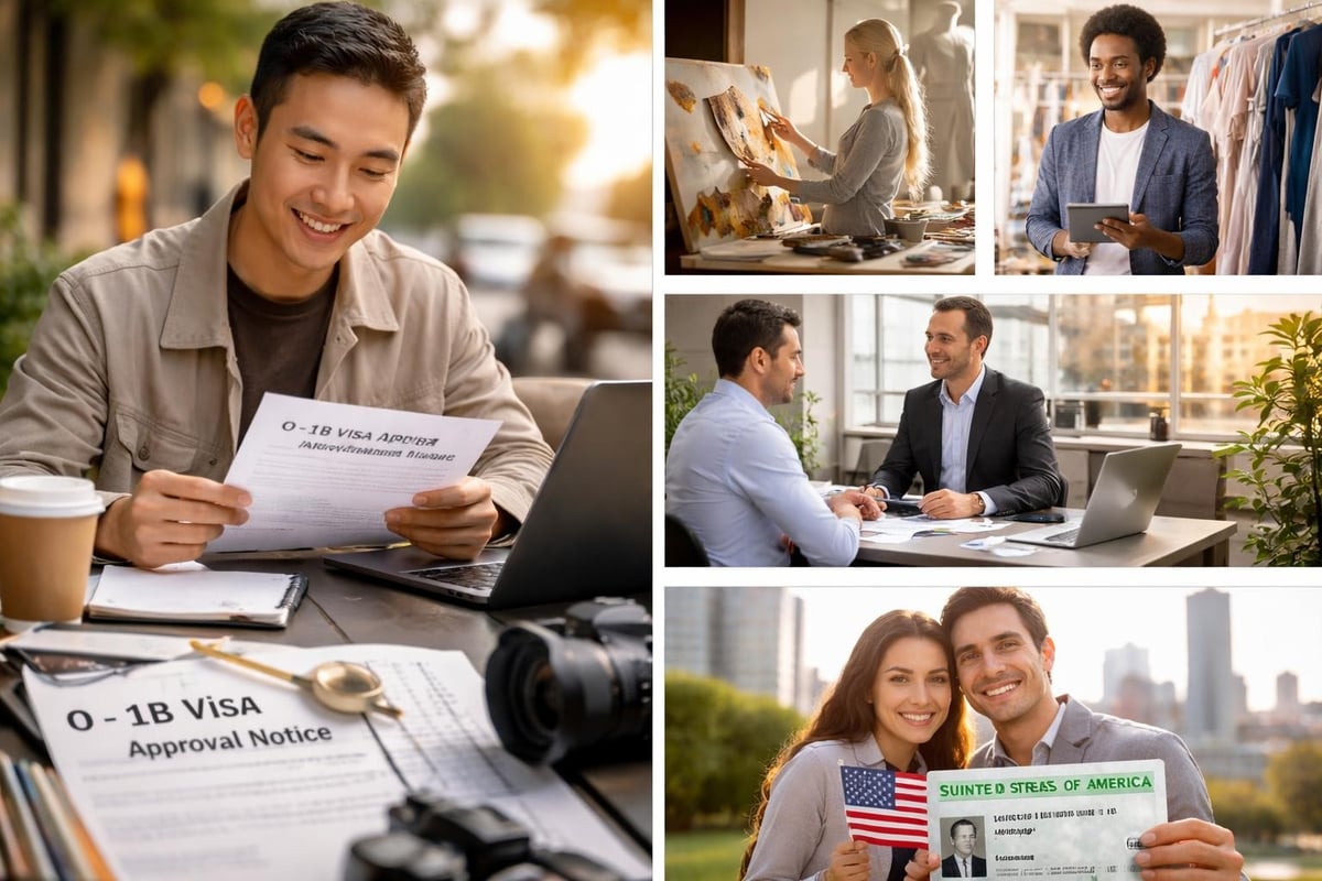 Career progression with O1 B visa