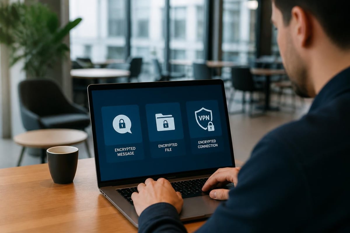 Encryption layers protecting data
