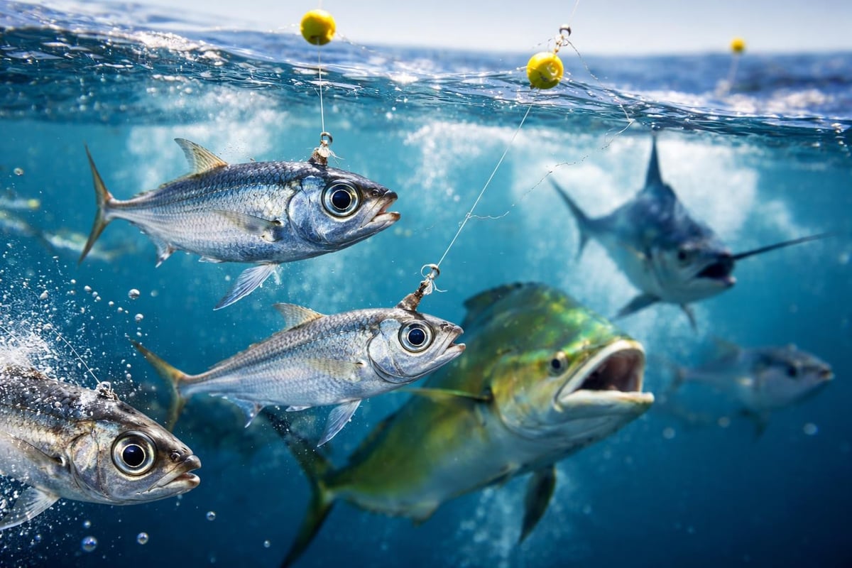 Goggle eye swimming behavior