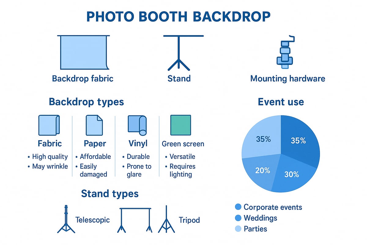 Understanding Photo Booth Backdrops and Stands