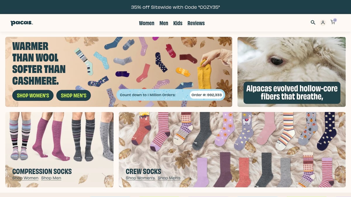 9 Essential Best Alpaca Socks Gift Giving Ideas for 2025 - Pacas Unisex Crew Alpaca Socks