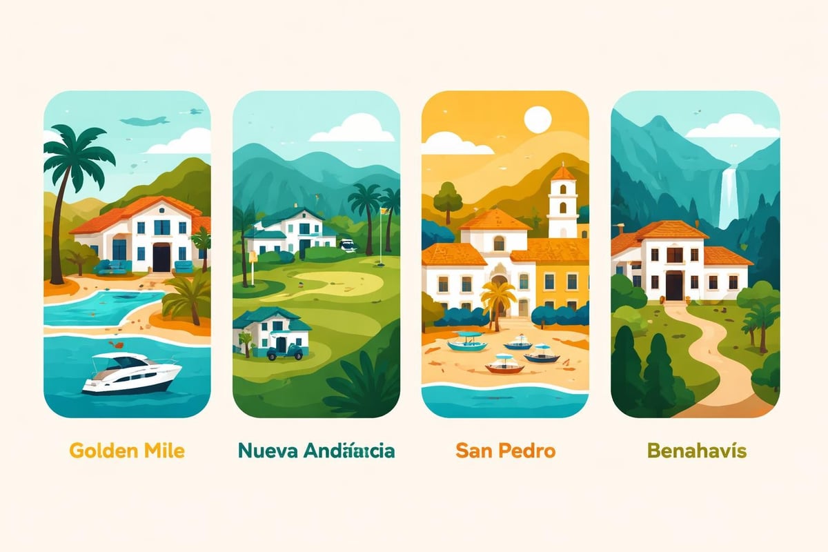 Marbella neighborhood comparison