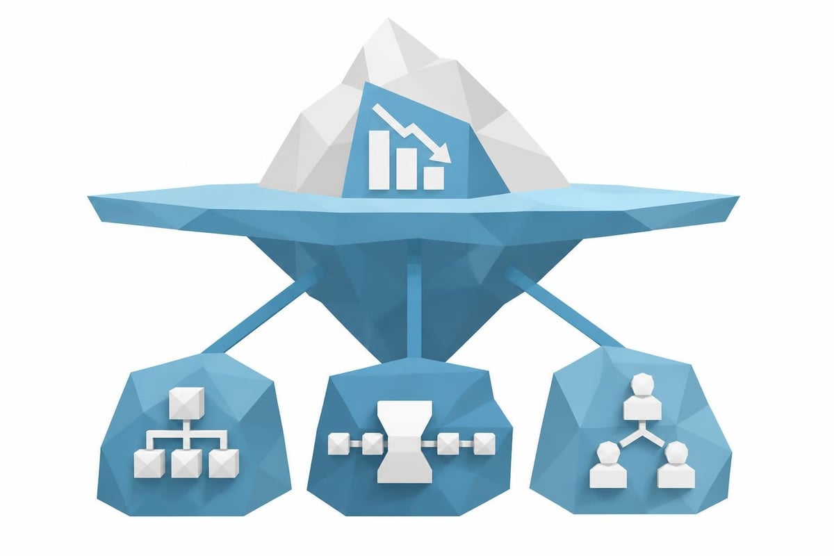 Organizational disruption diagnosis framework