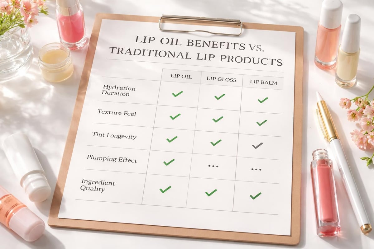 Lip oil benefits comparison