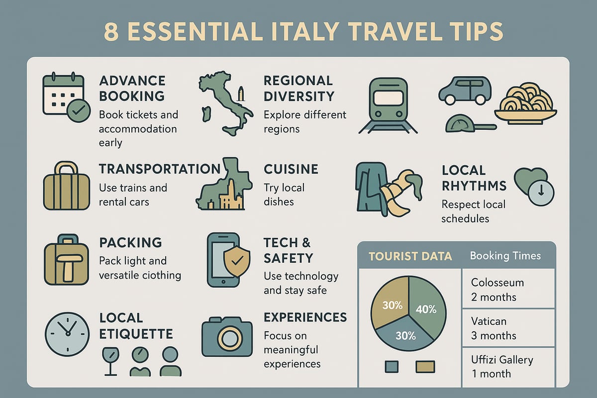 8 Essential Italy Travel Tips for an Unforgettable 2026 Adventure
