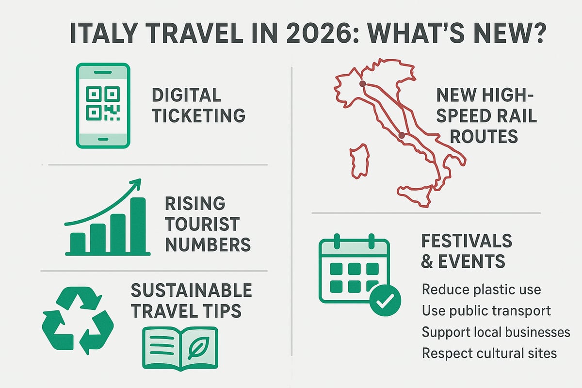Navigating Italy in 2026: What’s New and What to Expect