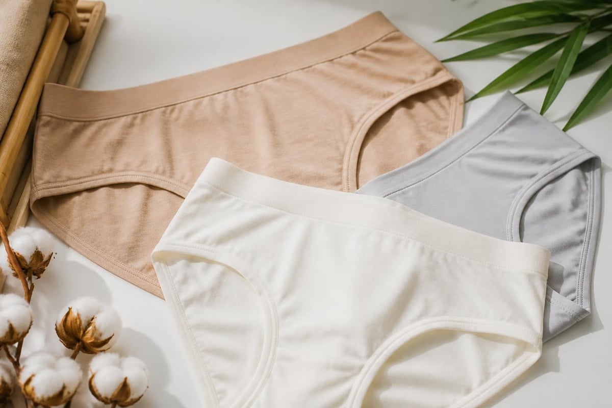 Natural vs synthetic underwear fabrics