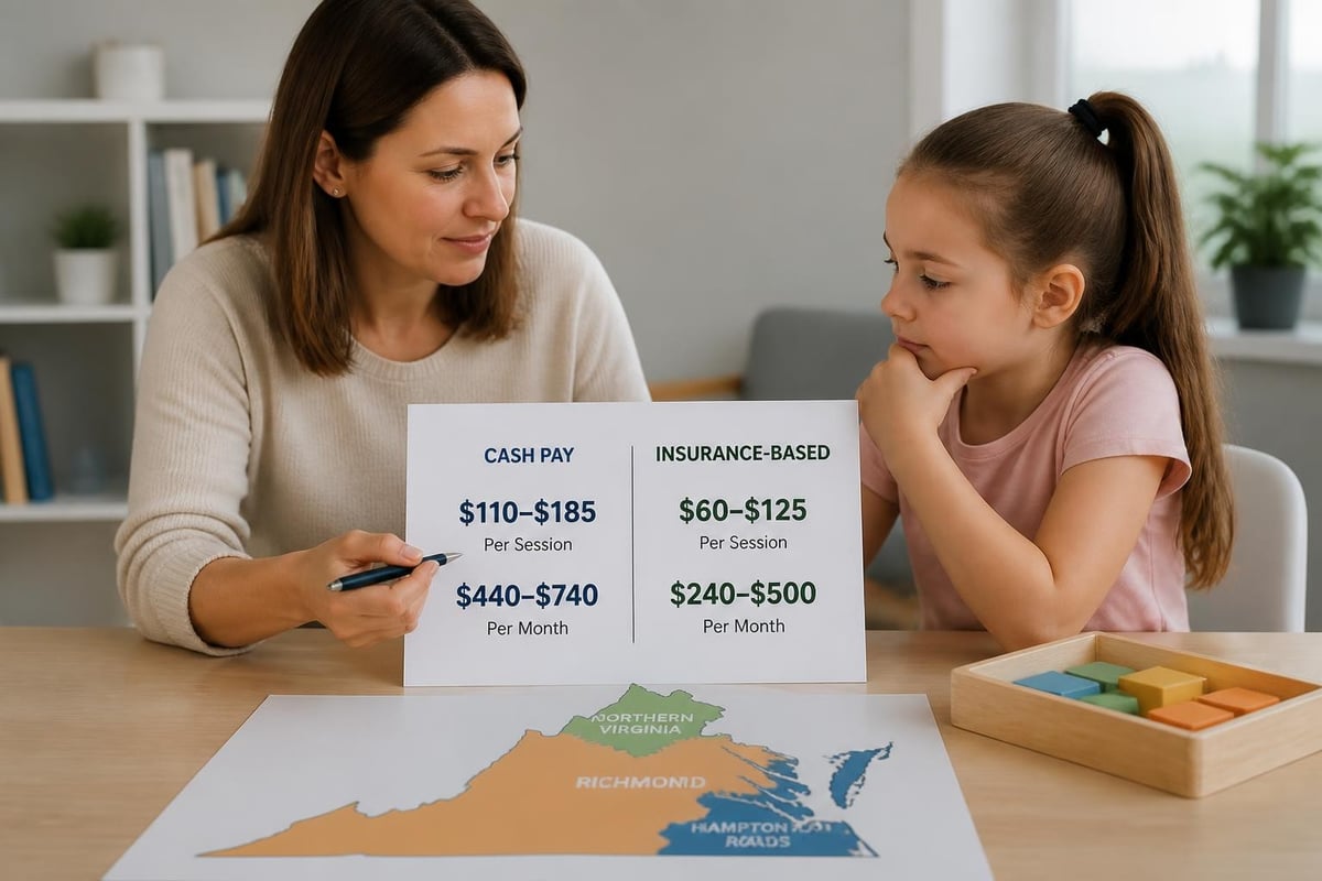 Virginia speech therapy cost comparison