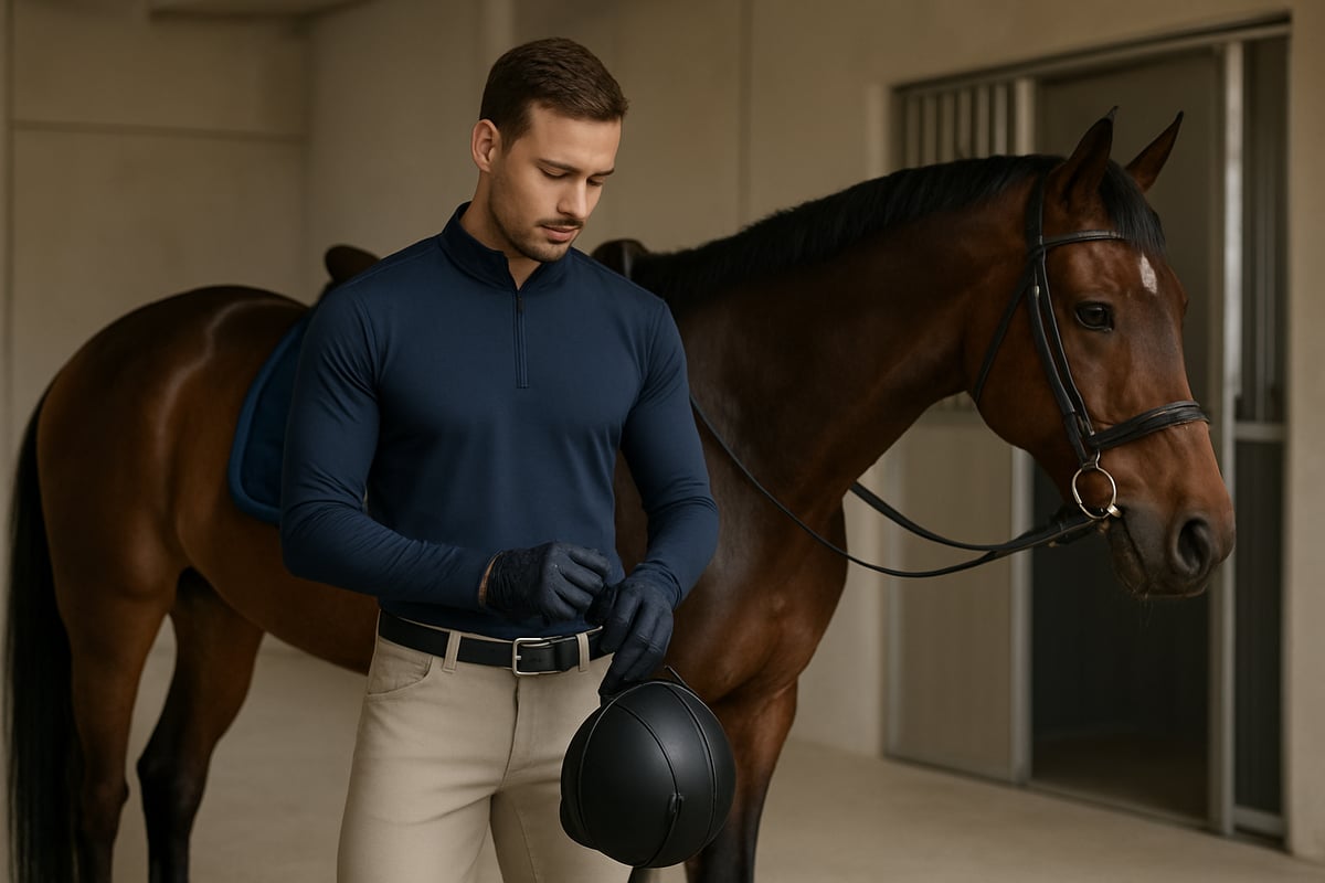 The Fundamentals: Essential Horseback Riding Attire for Men