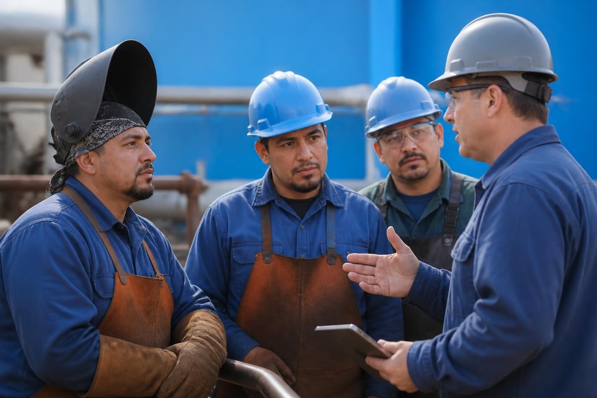 Multicultural workforce coordination
