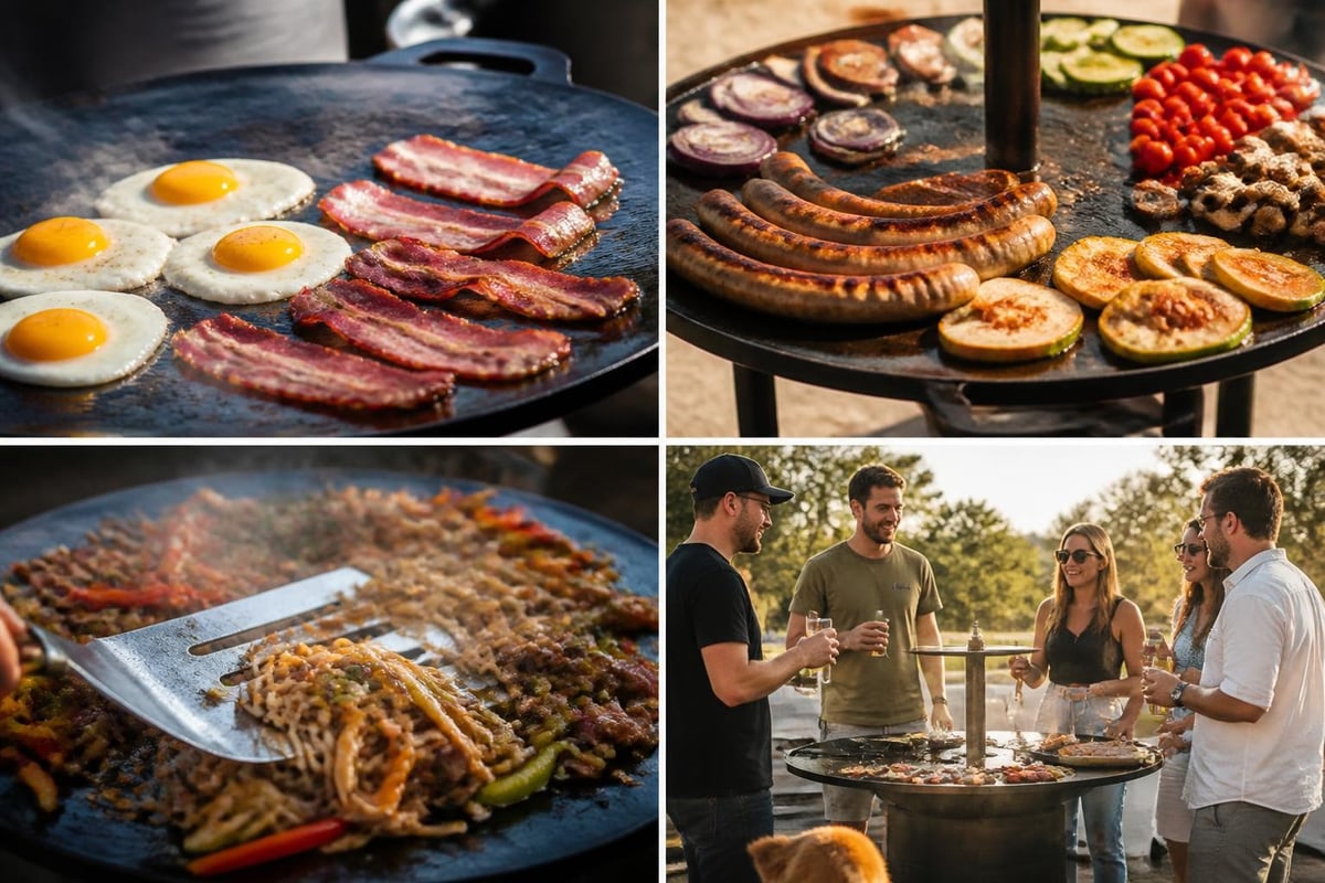 Skottlebraai cooking versatility