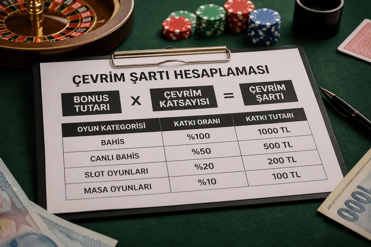 Çevrim şartı hesaplama
