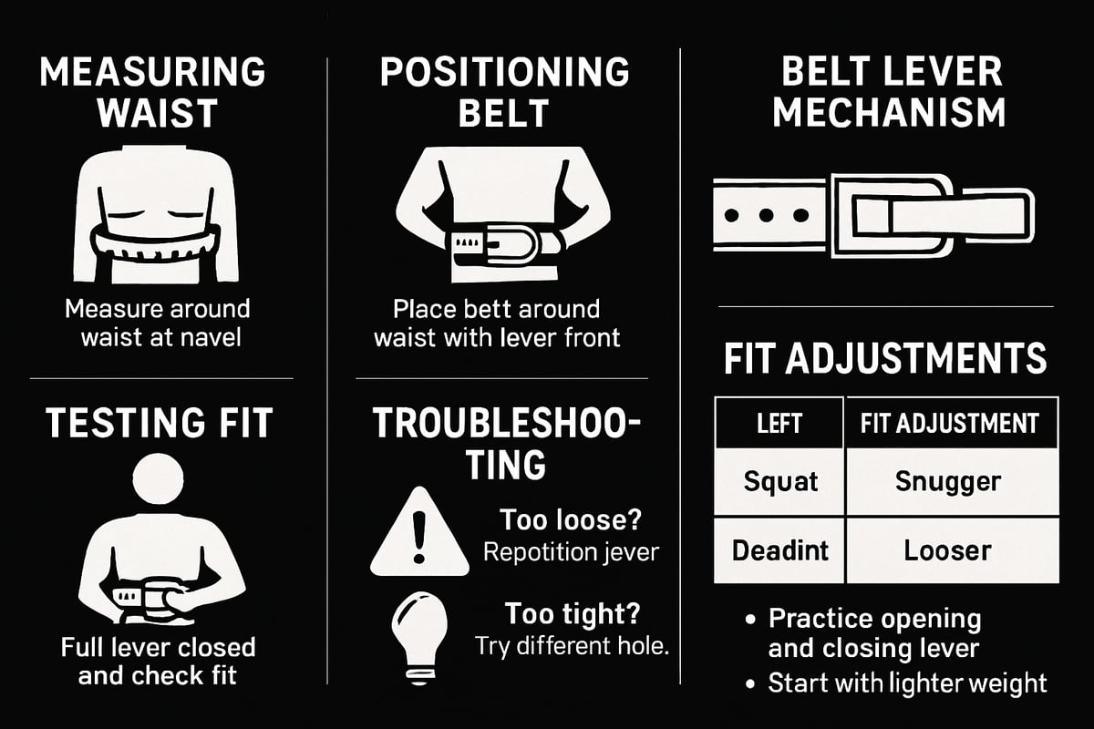 Step-by-Step Guide: How to Fit and Adjust Your Belt Lever