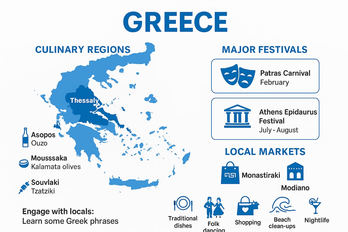Experiencing Greek Culture: Food, Festivals, and Local Life