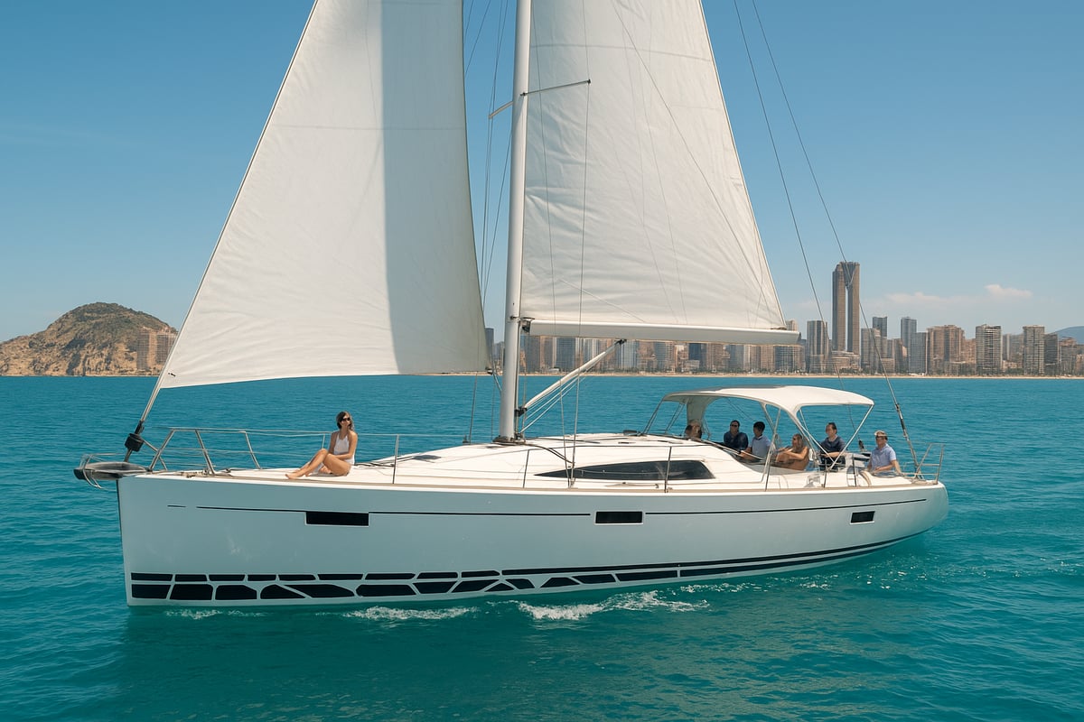 Motos de Agua Benidorm - article afe22a48 0396 479a 8e0 fotografia realista y de alta calidad de un barco 2 l3rmlj Rutas y destinos imprescindibles desde Benidorm