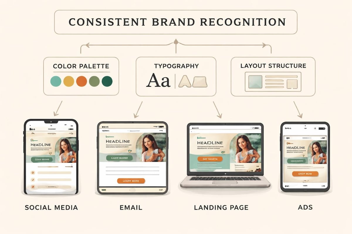 Brand consistency across marketing channels
