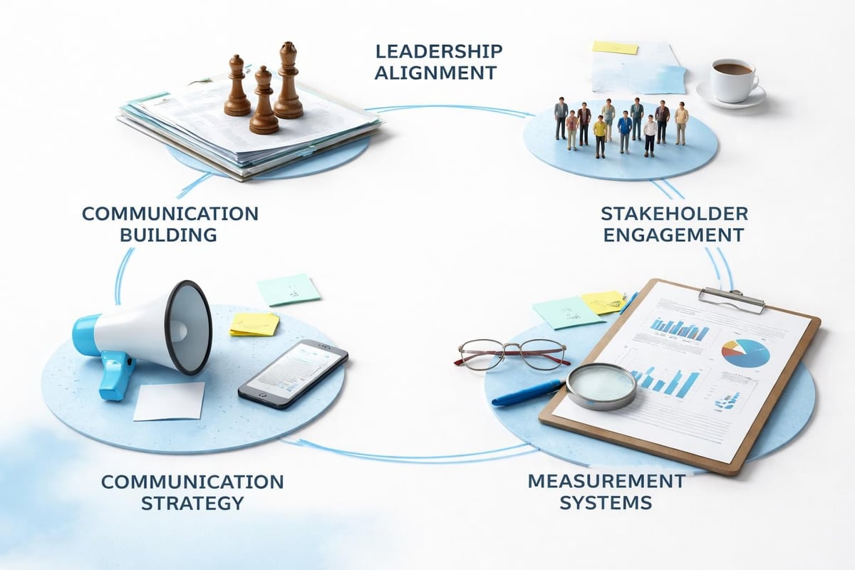 Change consulting framework components