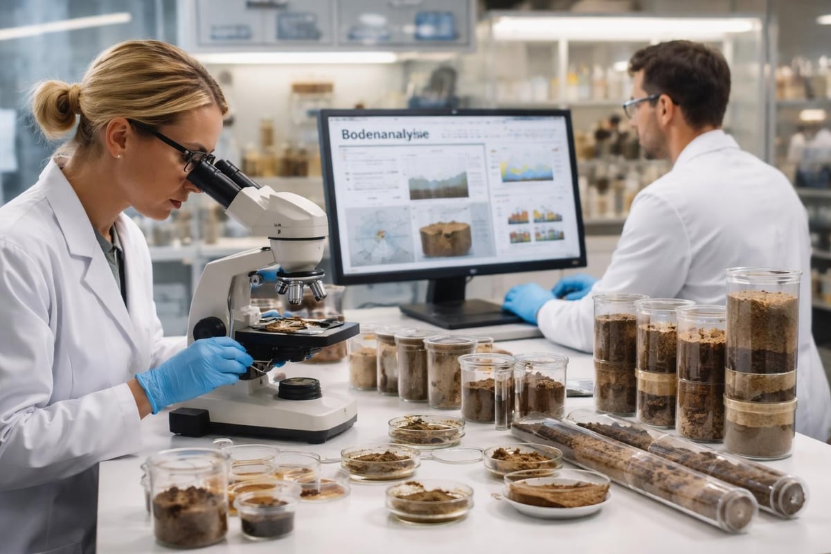 Baugrunduntersuchung und Laboranalyse