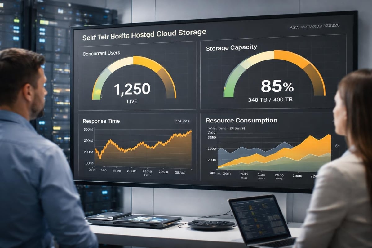 Performance monitoring dashboard