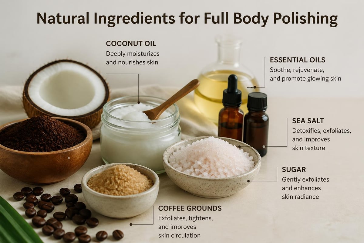 Natural polishing ingredients