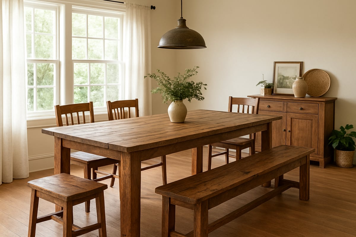 The Rise of Rustic Dining Tables in 2025