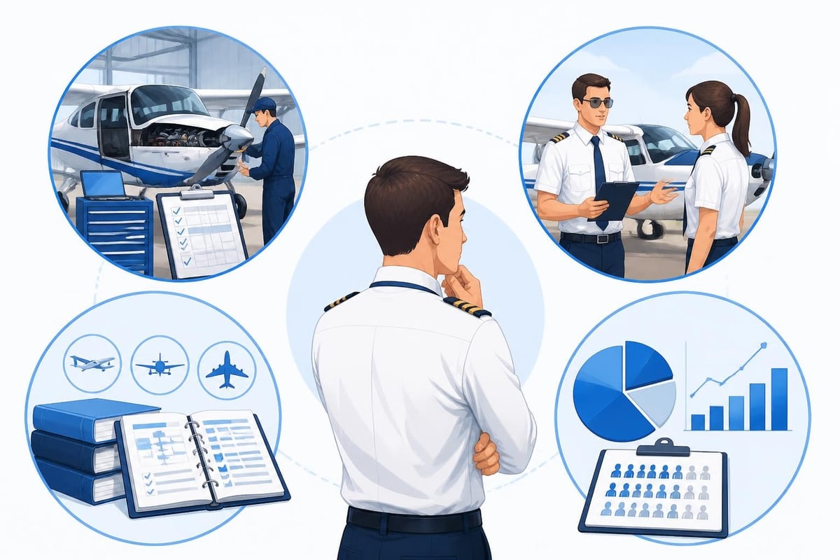 Flight school comparison criteria