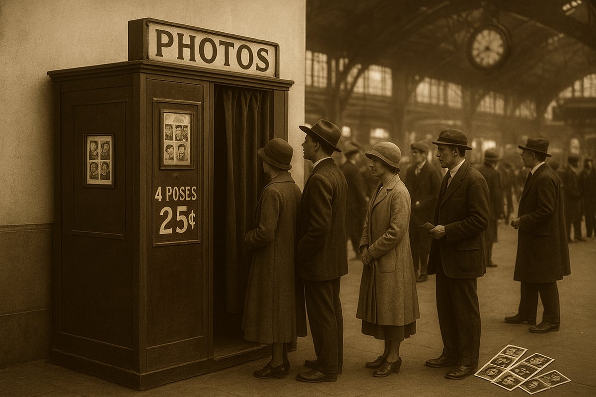 A Brief History of Vintage Photo Booths