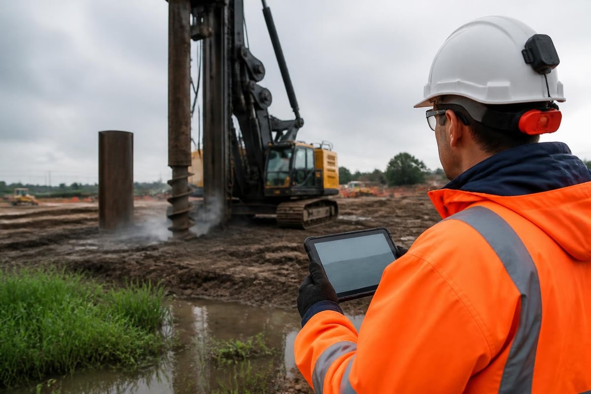 Environmental compliance in piling projects