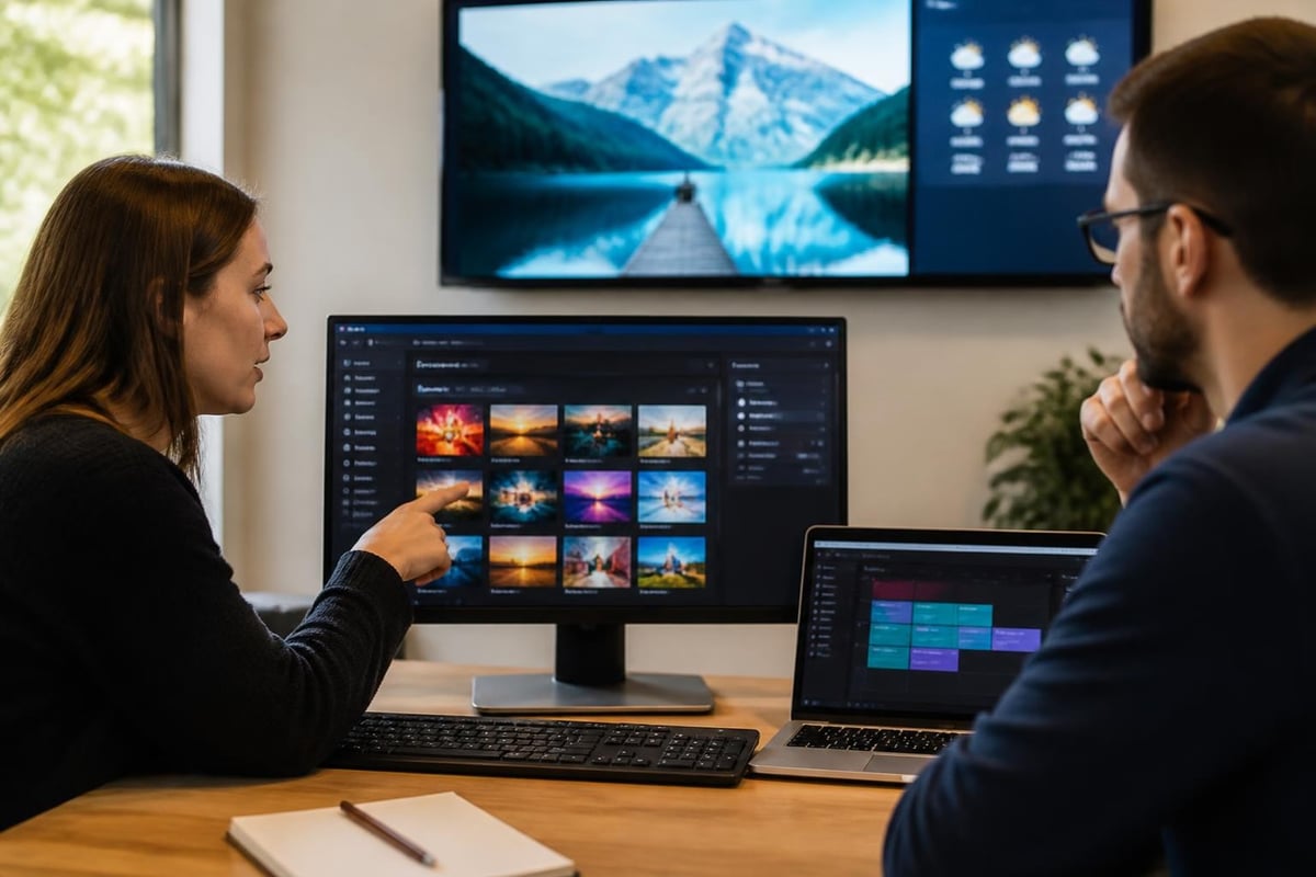 Open-source digital signage architecture