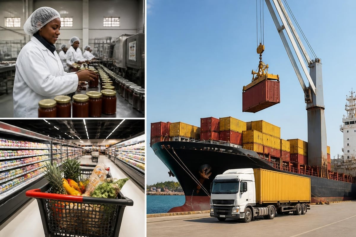 South African food supply chain