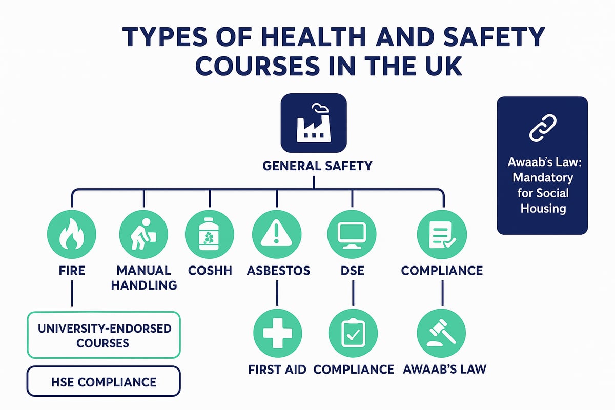 Types of Health and Safety Courses Available