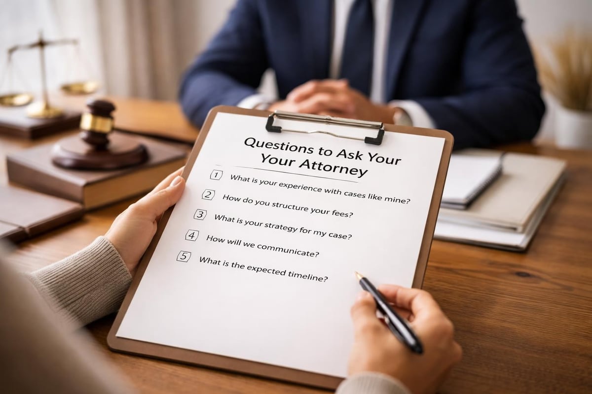 Client consultation checklist