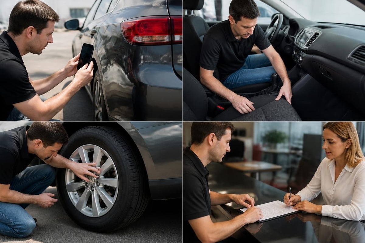 Vehicle inspection process