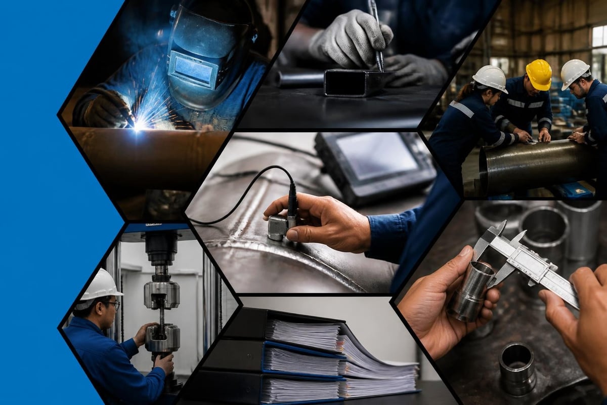 Welding quality control process