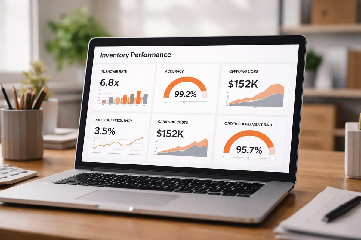 Inventory Management: A Complete Guide for Businesses Inventory KPIs dashboard