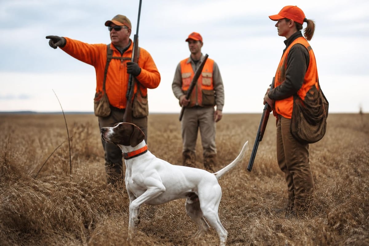 Professional quail hunting guide services
