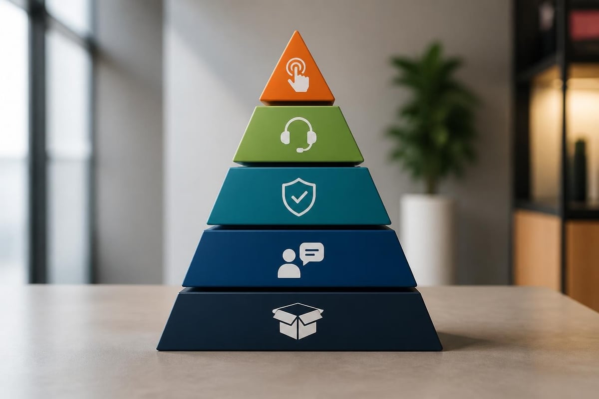 Content-Hierarchie Unternehmenswebsite