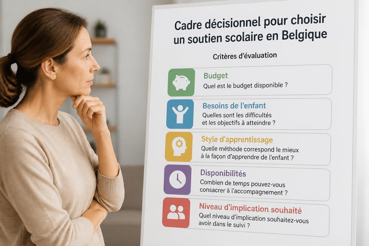 Comparaison solutions accompagnement