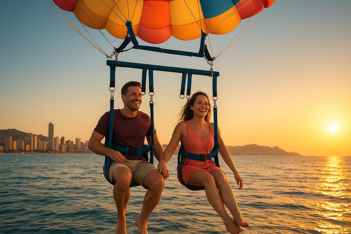 Motos de Agua Benidorm - article b0406721 2992 4e19 a17 fotografia realista y de alta calidad de una parej 3 4c2lsc Experiencia de Parasailing en Pareja: Qué Esperar y Cómo Disfrutar al Máximo