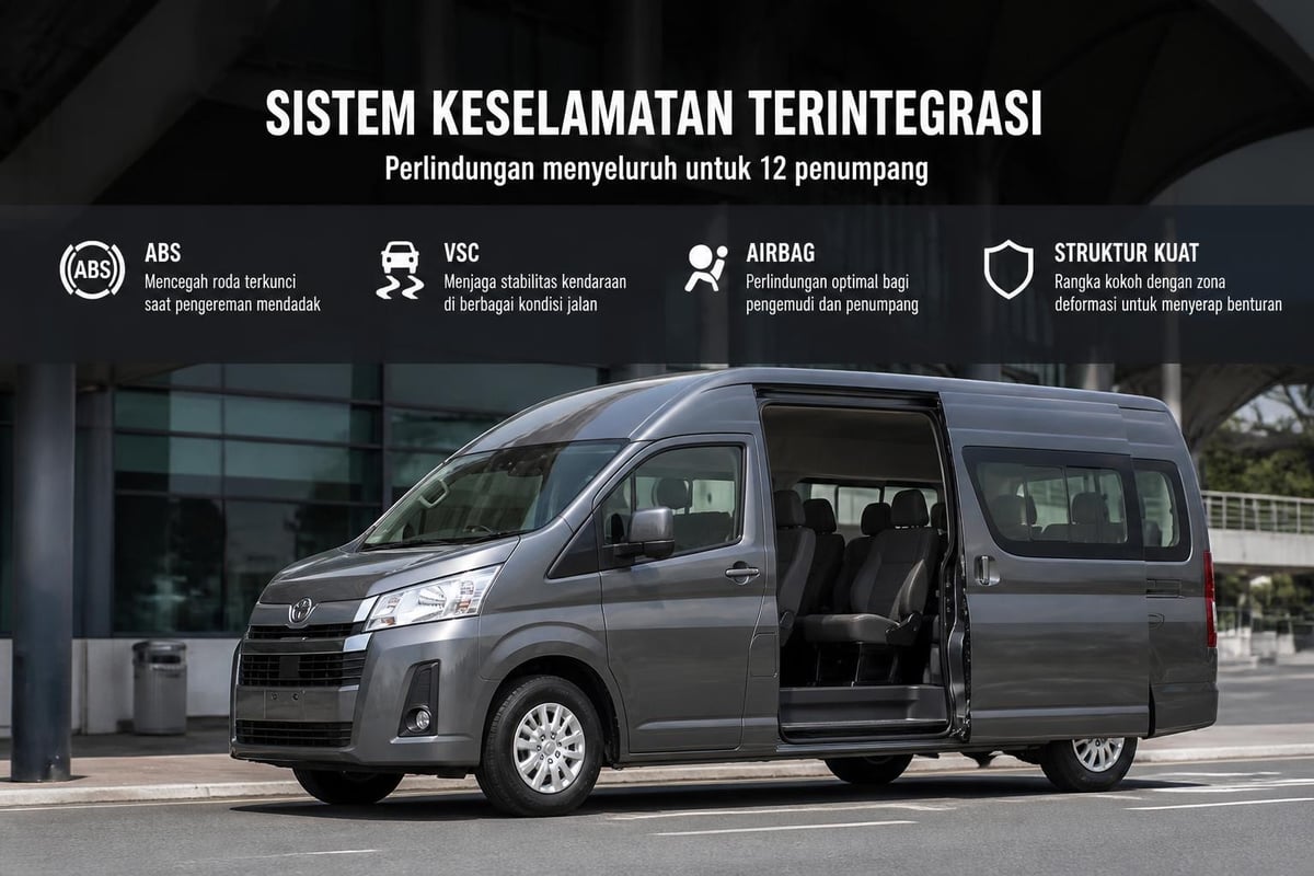Hiace safety features