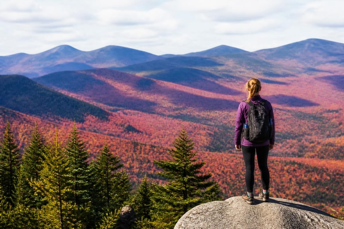 Rangeley Lakes October scenery