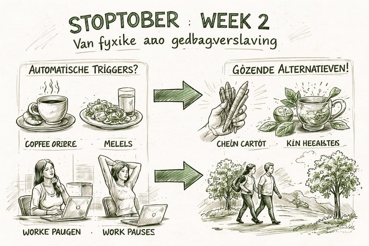 Breaking smoking routines