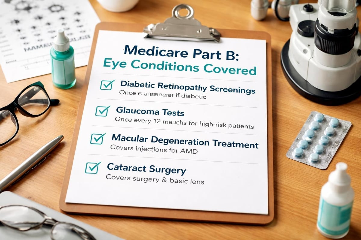 Medicare Vision Coverage: What's Covered in 2026 1 Medicare Part B vision coverage categories