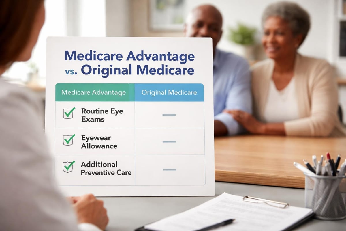 Medicare Vision Coverage: What's Covered in 2026 2 Medicare Advantage vision benefits comparison