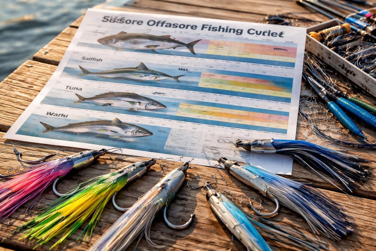 Seasonal fishing patterns